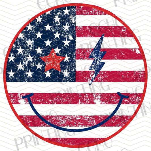 FOJG 170 - PATRIOTIC SMILEY