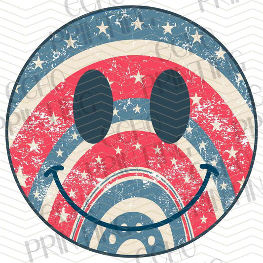 FOJG 171 - PATRIOTIC MOUSE HEAD