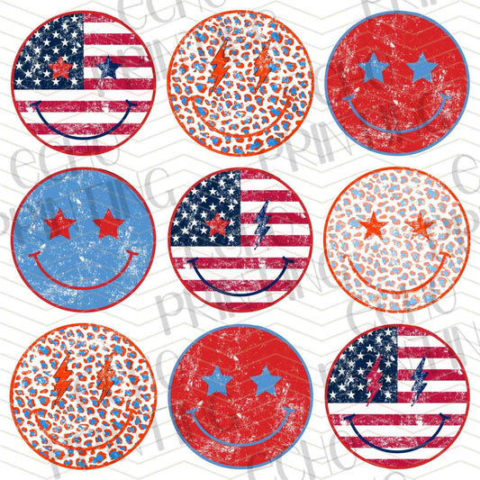 FOJG 172 - PATRIOTIC BADGE SET