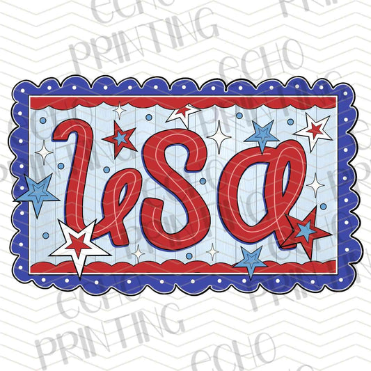 FOJG 185 - USA FRAME