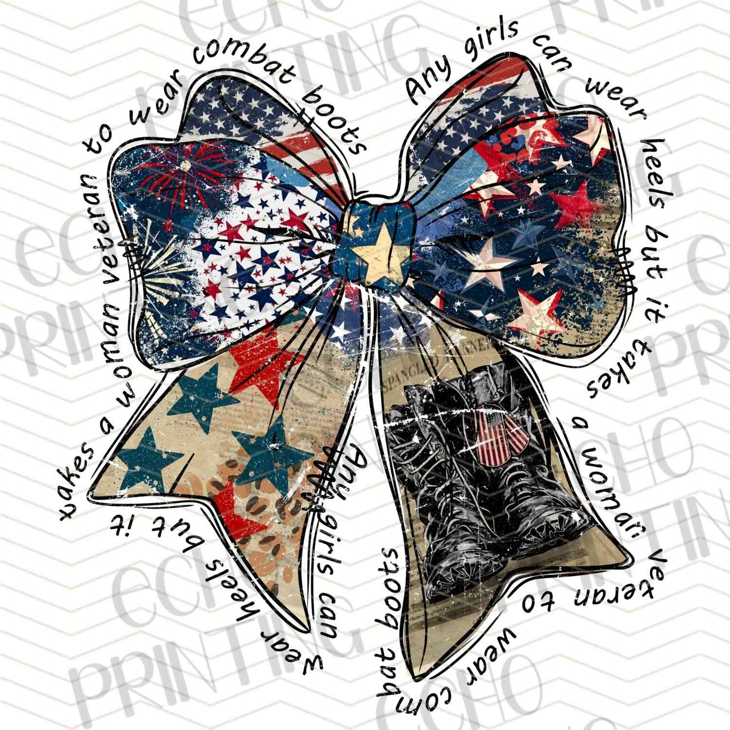 FOJG 211 - PATRIOTIC BOW