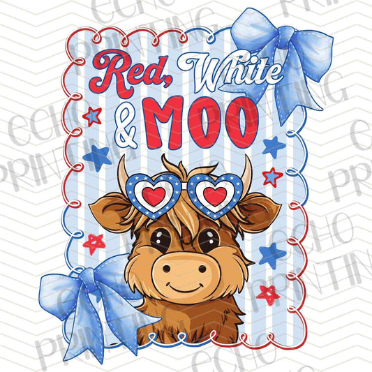 FOJG 215 - PATRIOTIC COW