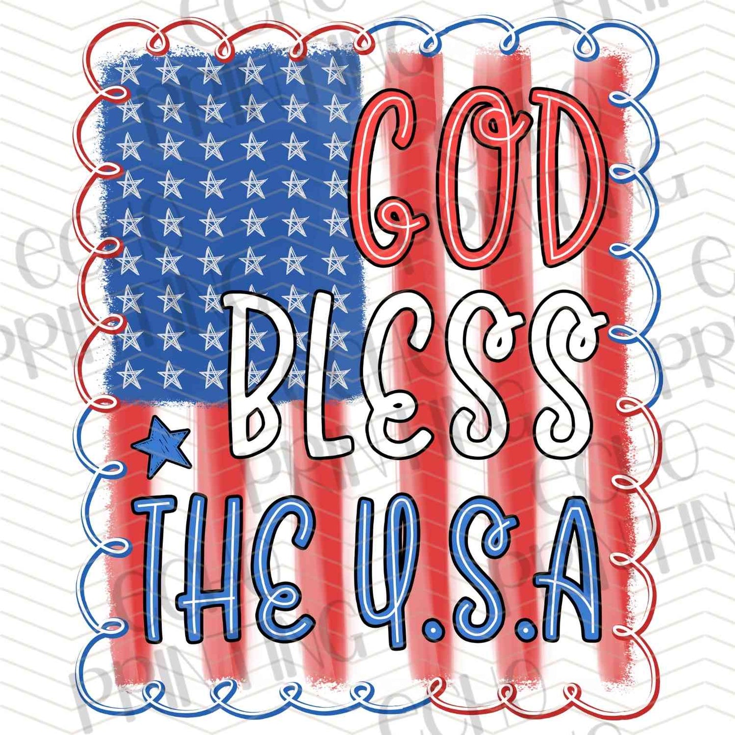 FOJG 221 - GOD BLESS USA