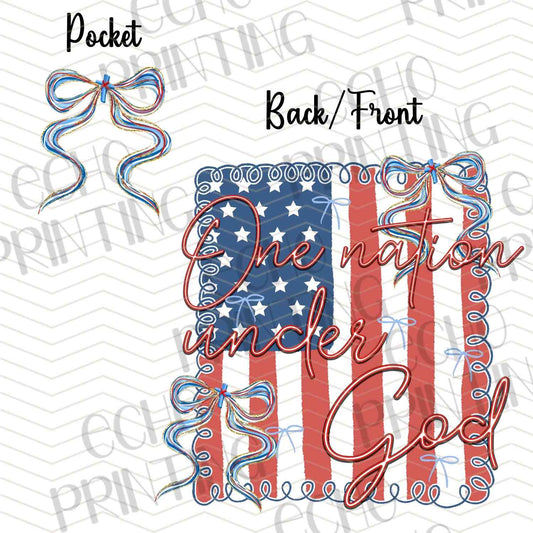 FOJG 227 - FLAG **POCKET SOLD SEPERATELY**
