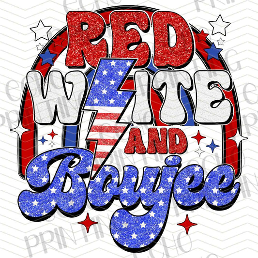 FOJG 231 - RED WHITE BOOZED