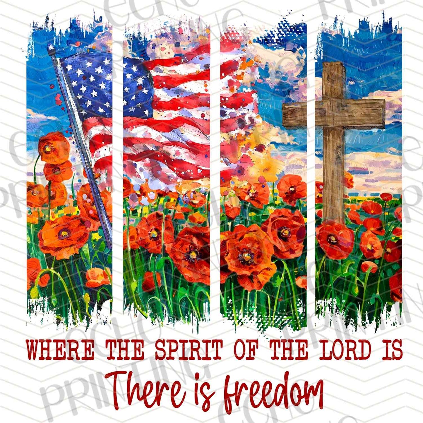 FOJG 234 - FAITH FLAG SCENE