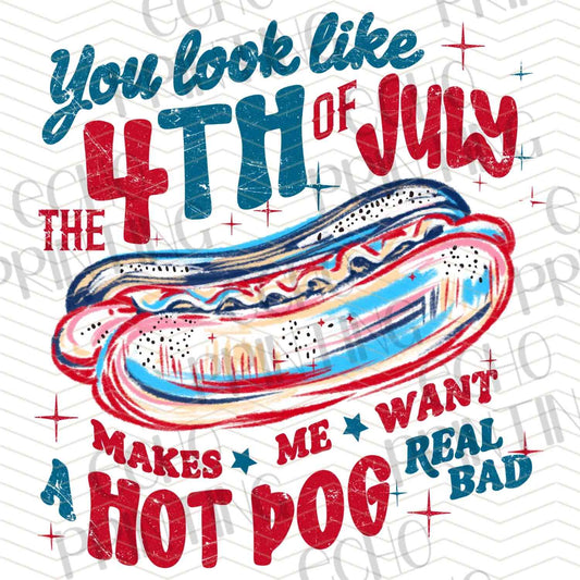 FOJG 244 - 4TH OF JULY HOT DOG