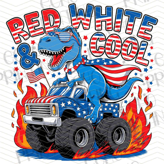 FOJG 259 - RED WHITE COOL