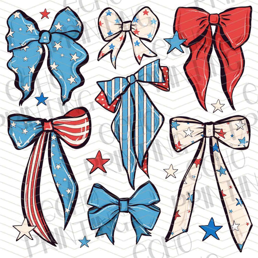 FOJG 273 - PATRIOTIC BOW SET