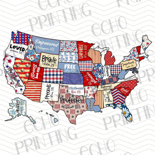 FOJG 296 - USA PATCH MAP