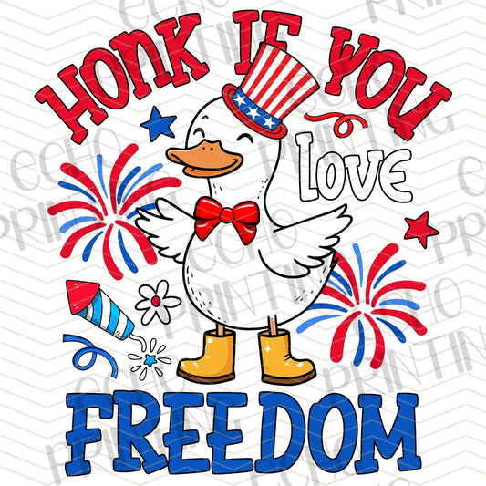 FOJG 2 - HONK IF YOU LOVE FREEDOM