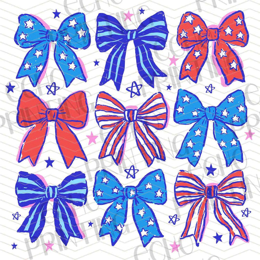 FOJG 304 - PATRIOTIC BOW SET