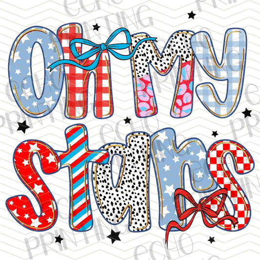 FOJG 315 - OOHN STARS TEXT