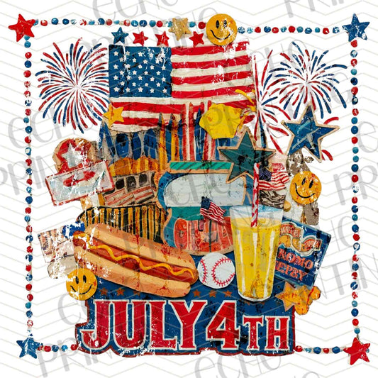 FOJG 330 - JULY 4TH COLLAGE