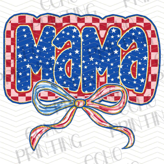 FOJG 333 - MAMA PATRIOTIC BOW