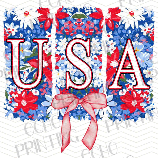 FOJG 340 - USA FLORAL FRAME