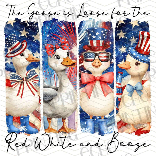 FOJG 353 - RED WHITE AND BOOZE