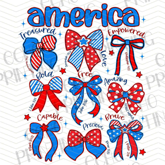 FOJG 355 - AMERICA BOW PATTERN