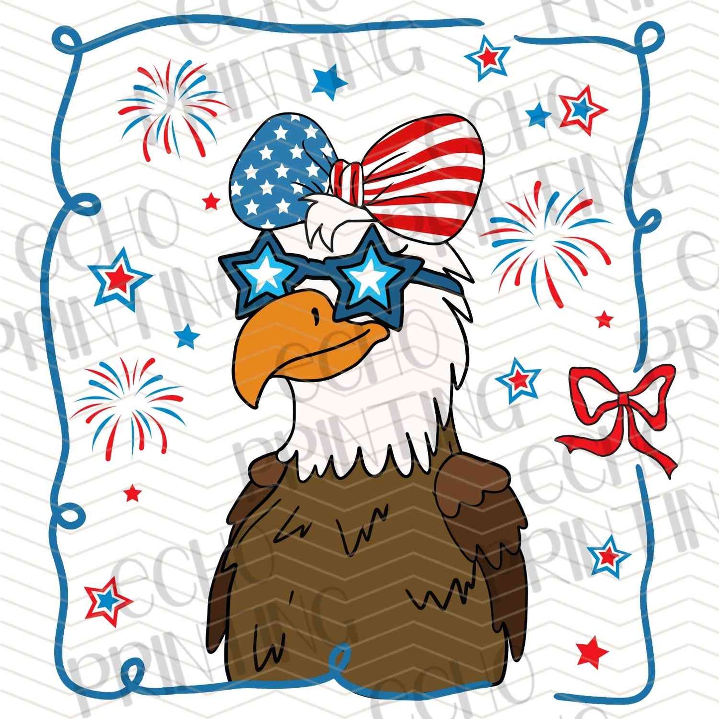 FOJG 358 - EAGLE FIREWORK FRAME