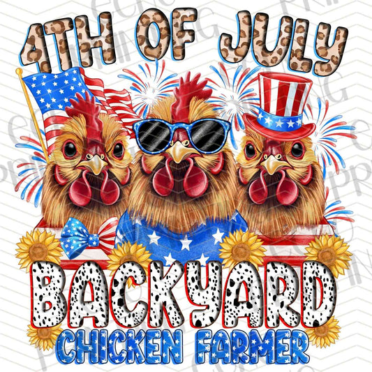 FOJG 370 - 4TH JULY FARM ANIMALS