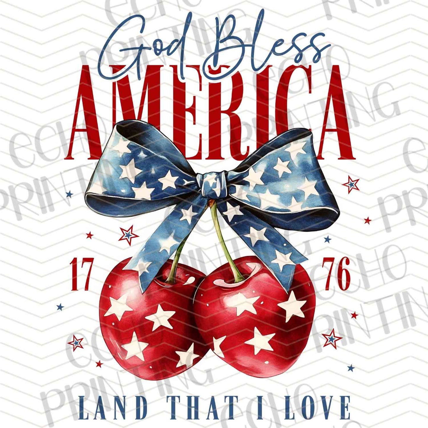FOJG 397 - GOD BLESS AMERICA BOW