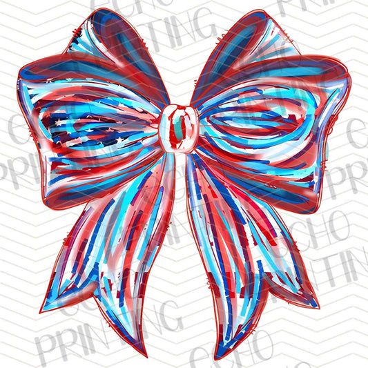 FOJG 410 - RED WHITE BLUE BOW