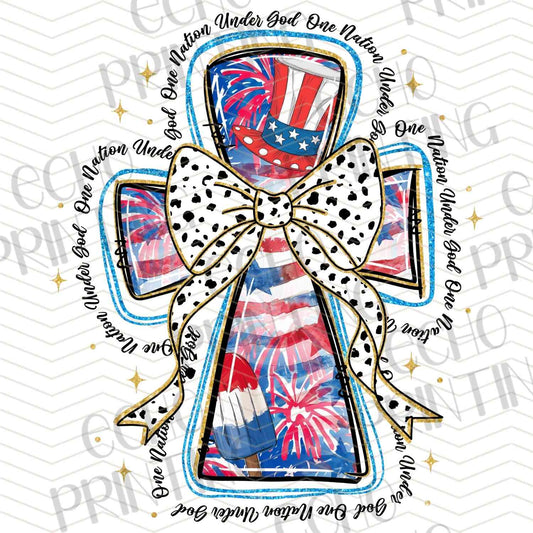 FOJG 415 - PATRIOTIC CROSS BOW