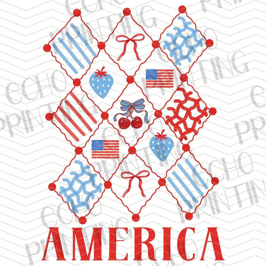 FOJG 417 - AMERICA PATCHWORK