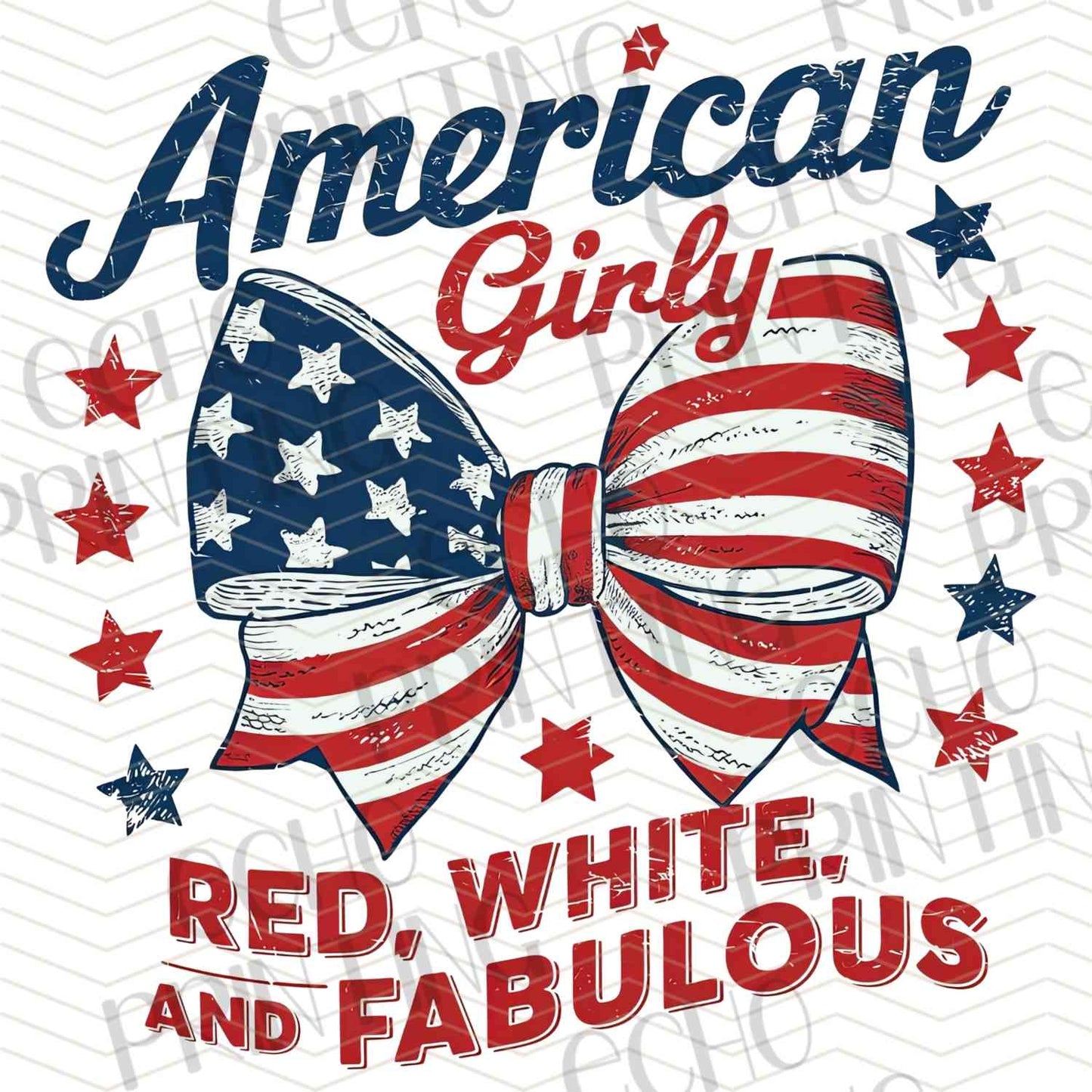 FOJG 42 - AMERICAN GIRL RED WHITE AND FABULOUS