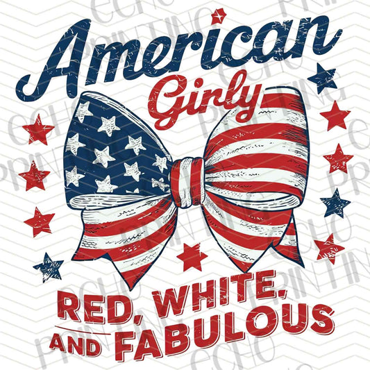 FOJG 42 - AMERICAN GIRL RED WHITE AND FABULOUS