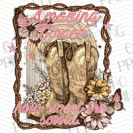 FOJG 433 - PATRIOTIC WESTERN FLORAL