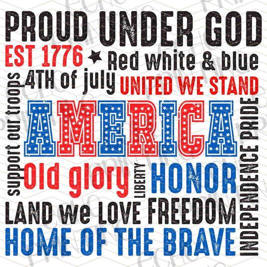 FOJG 442 - PROUD UNDER GOD