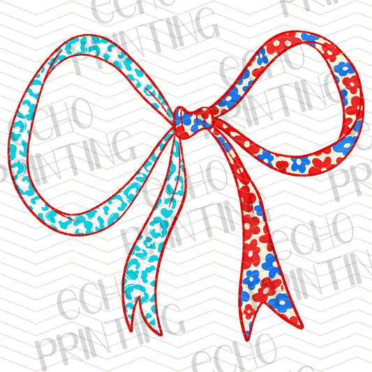 FOJG 453 - PATRIOTIC BOW RIBBON