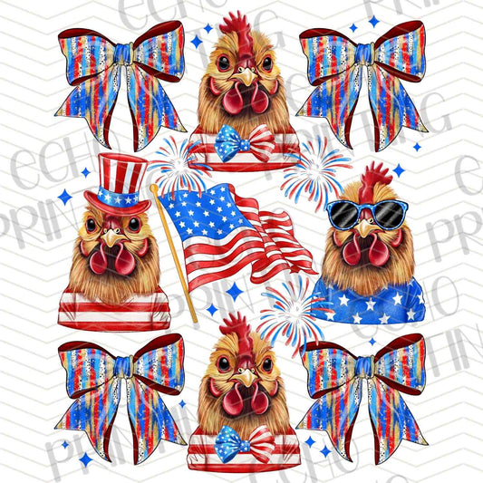 FOJG 456 - PATRIOTIC DOG COLLAGE