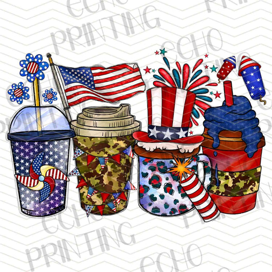 FOJG 459 - PATRIOTIC TUMBLER SET