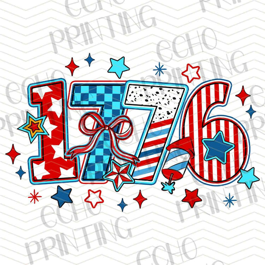 FOJG 46 - 1776 STARS TYPOGRAPHY