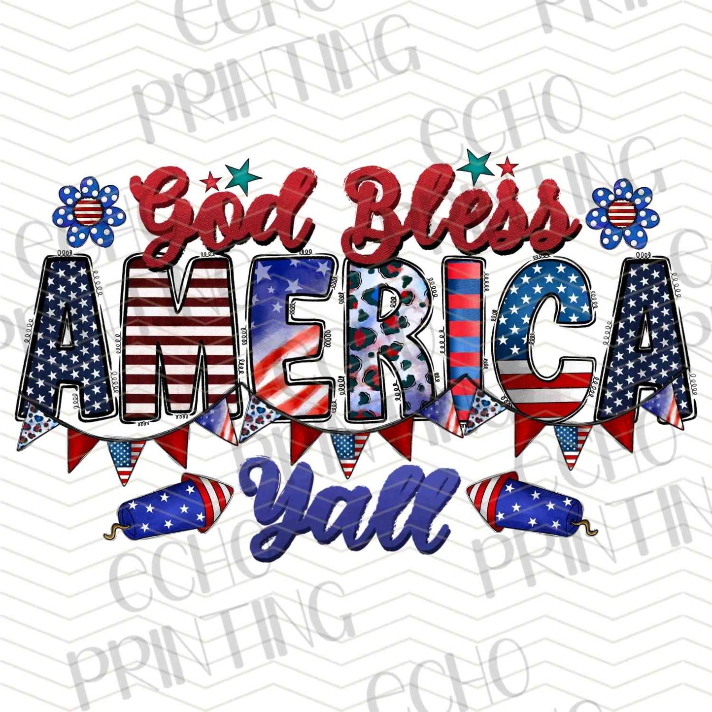 FOJG 523 - GOD BLESS AMERICA YALL