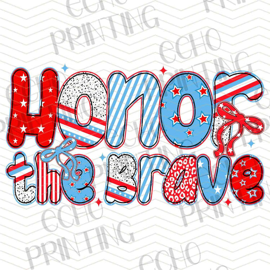 FOJG 530 - HONOR THE BRAVE