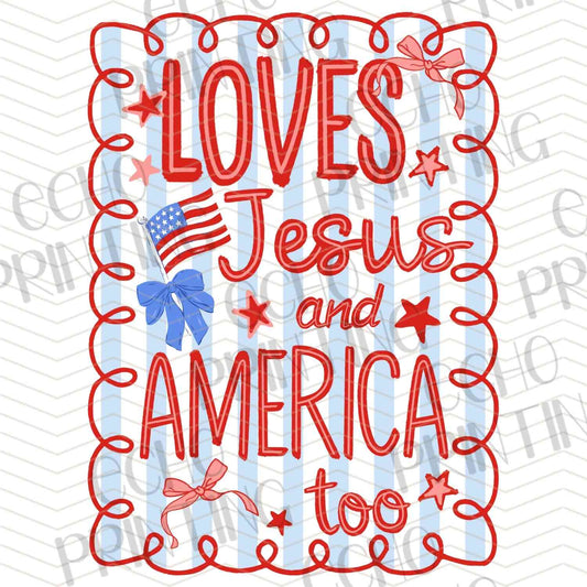 FOJG 532 - LOVE JESUS AND AMERICA
