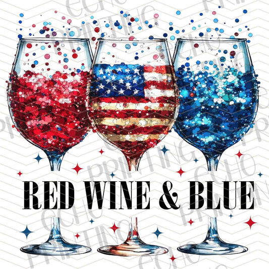 FOJG 541 - RED WINE AND BLUE