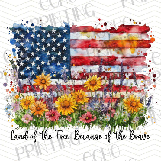 FOJG 547 - DISTRESSED FLAG BANNER