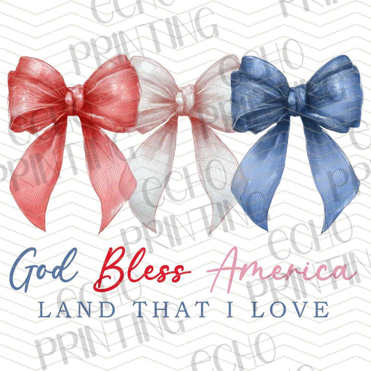 FOJG 548 - GOD BLESS AMERICA BOWS