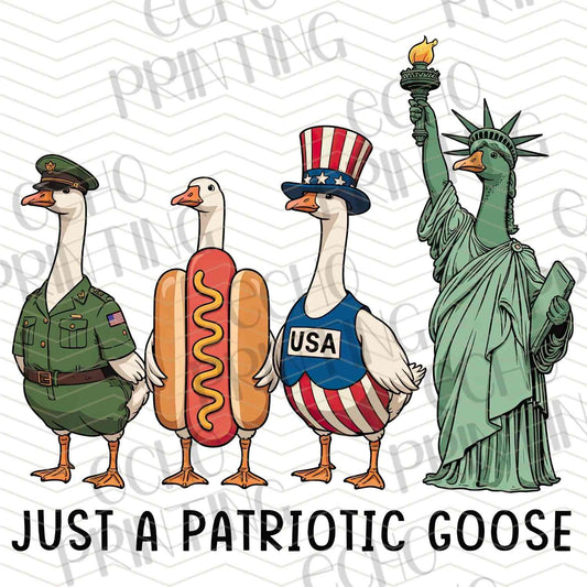FOJG 559 - PATRIOTIC GOOSE