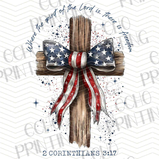 FOJG 568 - FAITH FLAG CROSS