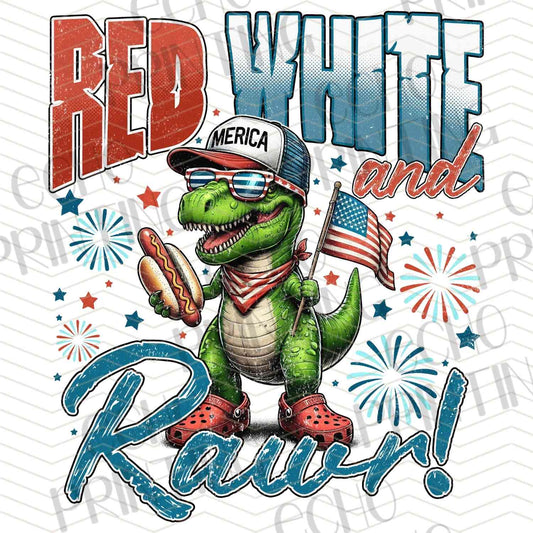 FOJG 569 - RED WHITE RAW