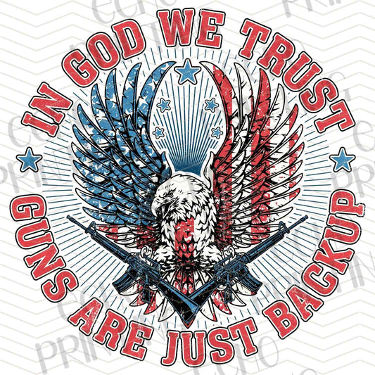 FOJG 570 - IN GOD WE TRUST EAGLE