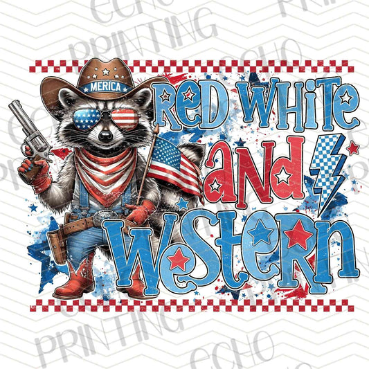 FOJG 571 - RED WHITE AND TRASHY