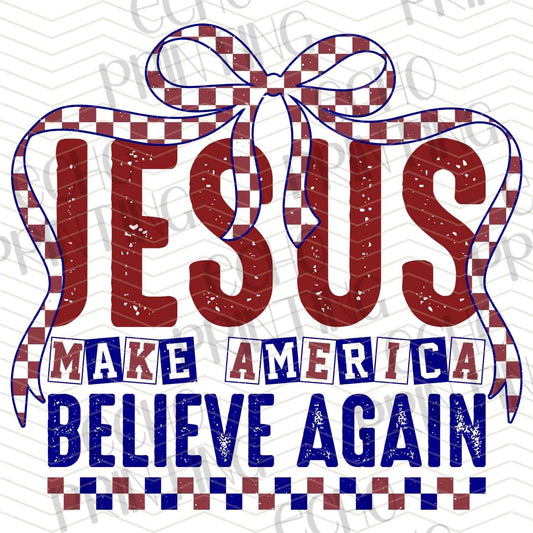 FOJG 600 - JESUS BELIEVE AGAIN