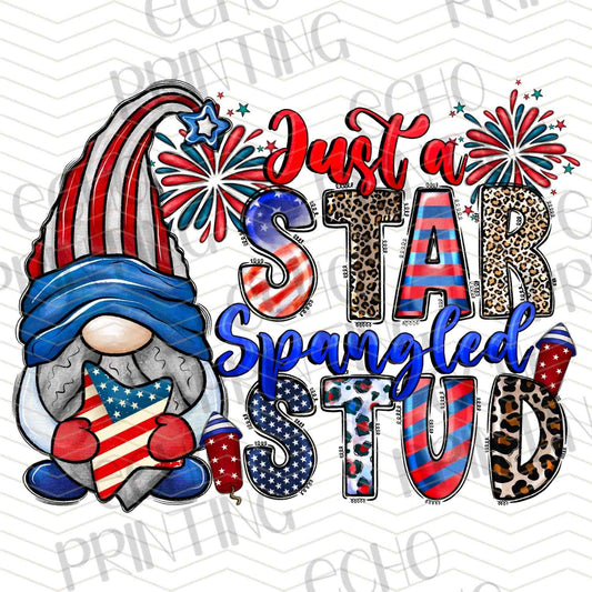FOJG 602 - PATRIOTIC SPANGLE STUD