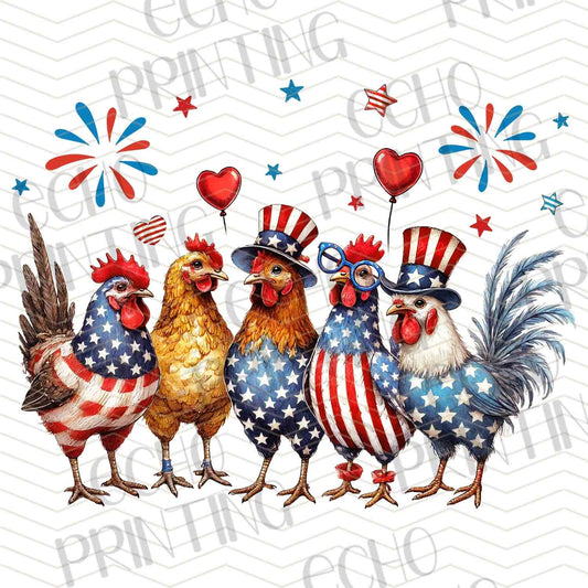 FOJG 612 - PATRIOTIC FARM ANIMALS